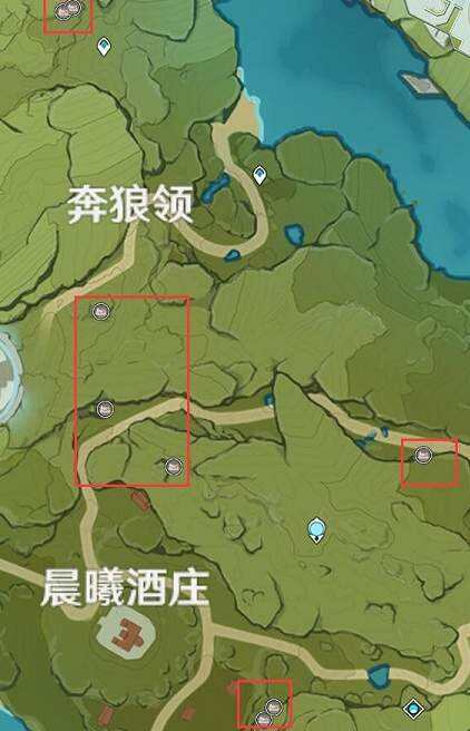 《原神》蒲公英哪里多