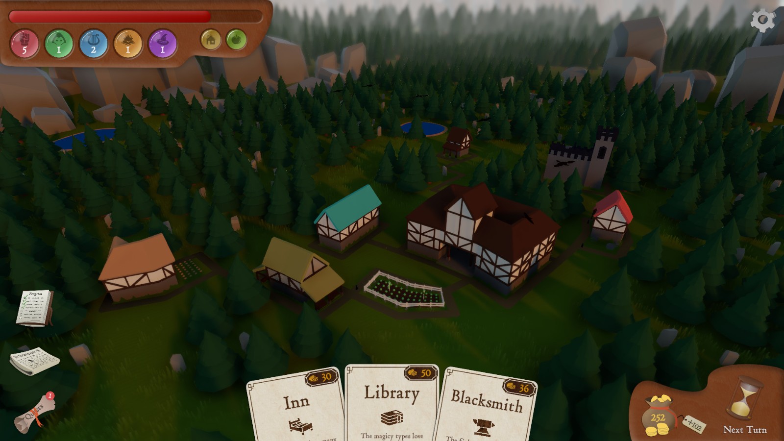 回合制城市建设游戏《梦幻小镇区域经理》上架Steam