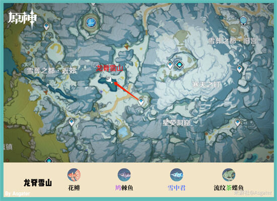 《原神》钓鱼点位置大全