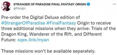 《最终幻想起源》解锁部分任务需要通过数字豪华版