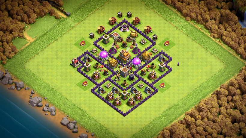 2021最新部落冲突7本最强布阵部落战可用内附链接直接复制使用