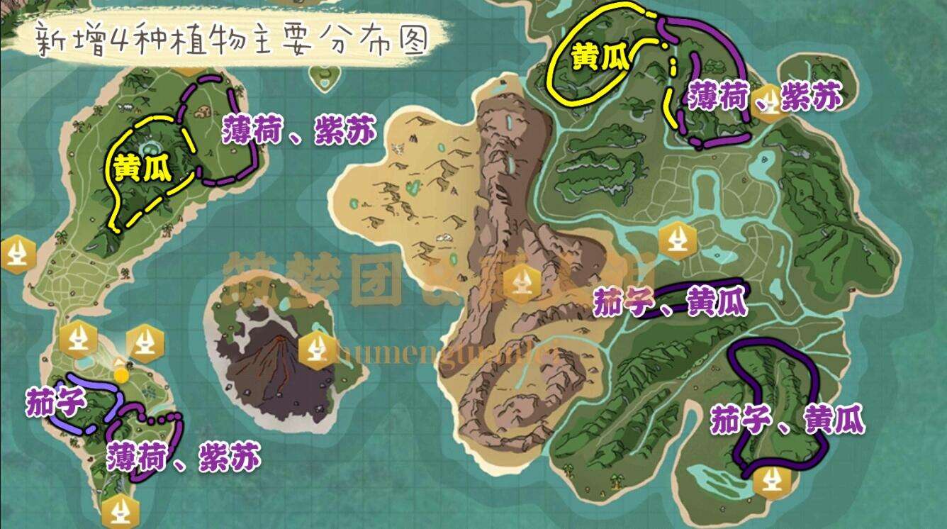 创造与魔法资源分布图大全不知道资源在哪看了就懂