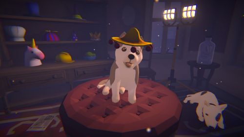 《闹鬼爪子》萌犬惊魂记合作恐怖解谜游戏登陆Steam支持中文